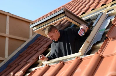 Pose de fenêtres de toit Velux à Bécourt